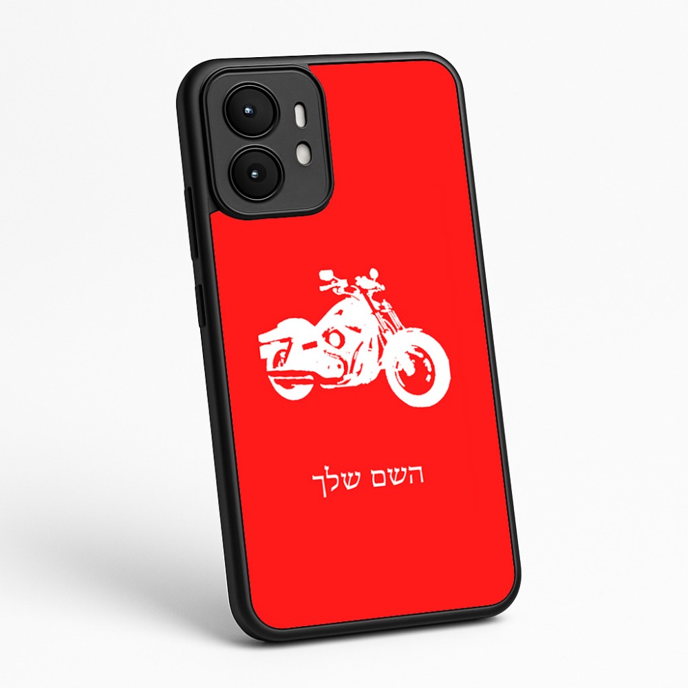 כיסוי בעיצוב אישי עם השם שלך לדגם - Motorola moto X70 Air בעיצוב הארלי-דיווידסון