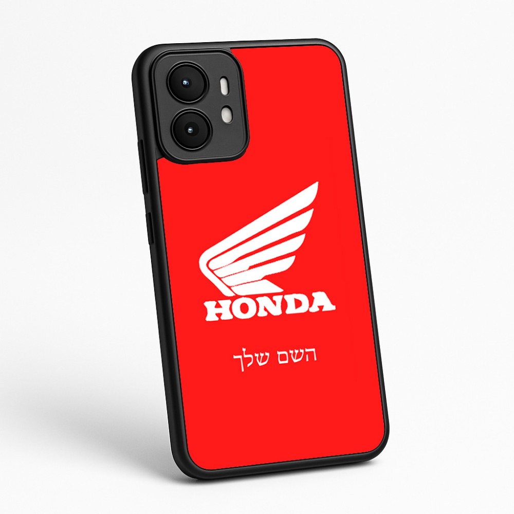 כיסוי בעיצוב אישי עם השם שלך לדגם - Motorola moto X70 Air בעיצוב הונדה