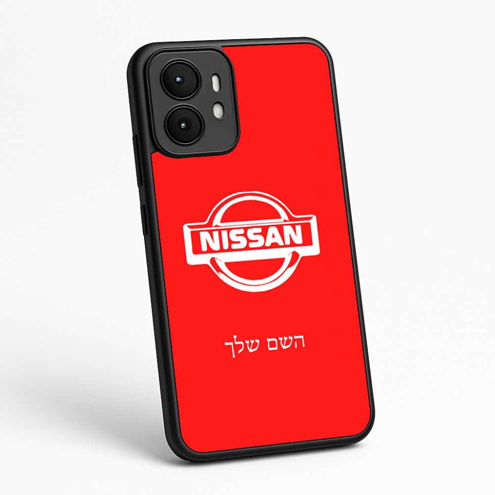 כיסוי בעיצוב אישי עם השם שלך לדגם - Motorola moto X70 Air בעיצוב ניסאן
