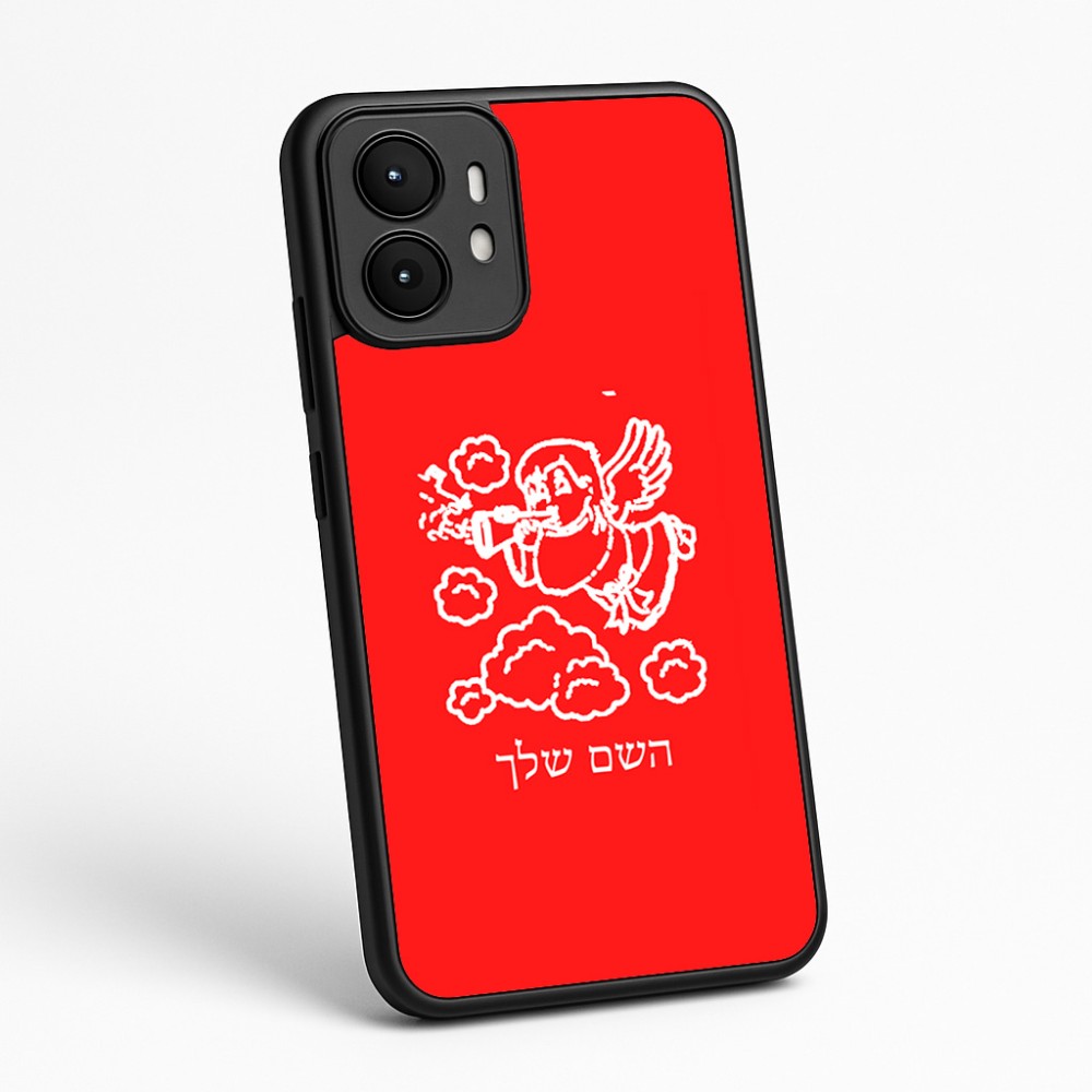 כיסוי בעיצוב אישי עם השם שלך לדגם - Motorola moto X70 Air בעיצוב מחזמר אנג'ל 2