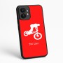 כיסוי בעיצוב אישי עם השם שלך לדגם - Motorola moto X70 Air בעיצוב רוכב אופניים