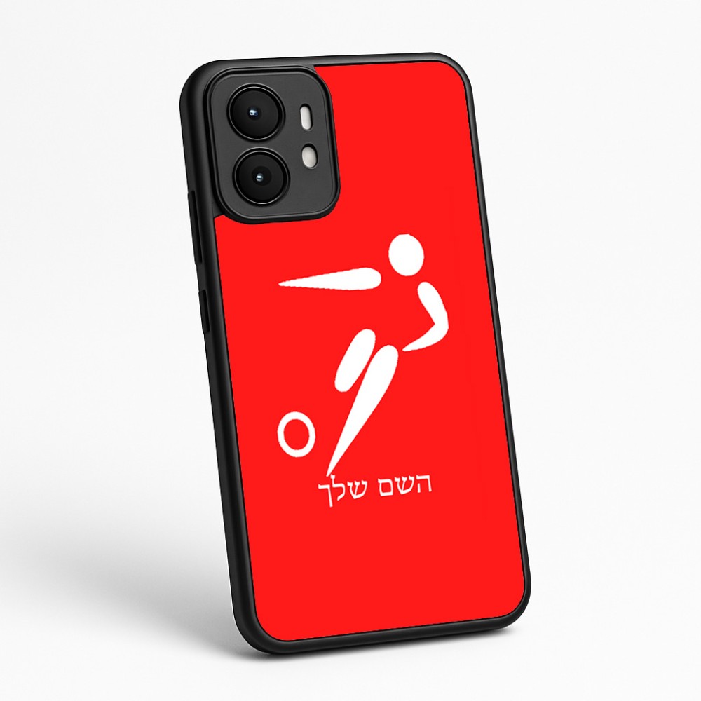 כיסוי בעיצוב אישי עם השם שלך לדגם - Motorola moto X70 Air בעיצוב כדורגל אולימפי