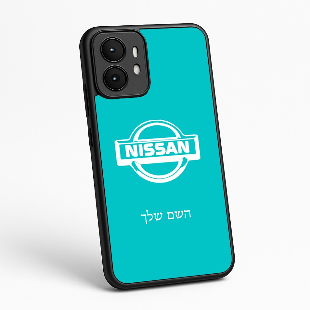 כיסוי בעיצוב אישי עם השם שלך לדגם - Motorola moto X70 Air בעיצוב ניסאן
