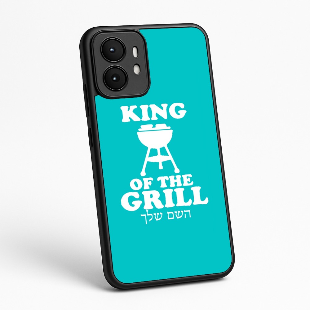 כיסוי בעיצוב אישי עם השם שלך לדגם - Motorola moto X70 Air בעיצוב מלך הגריל