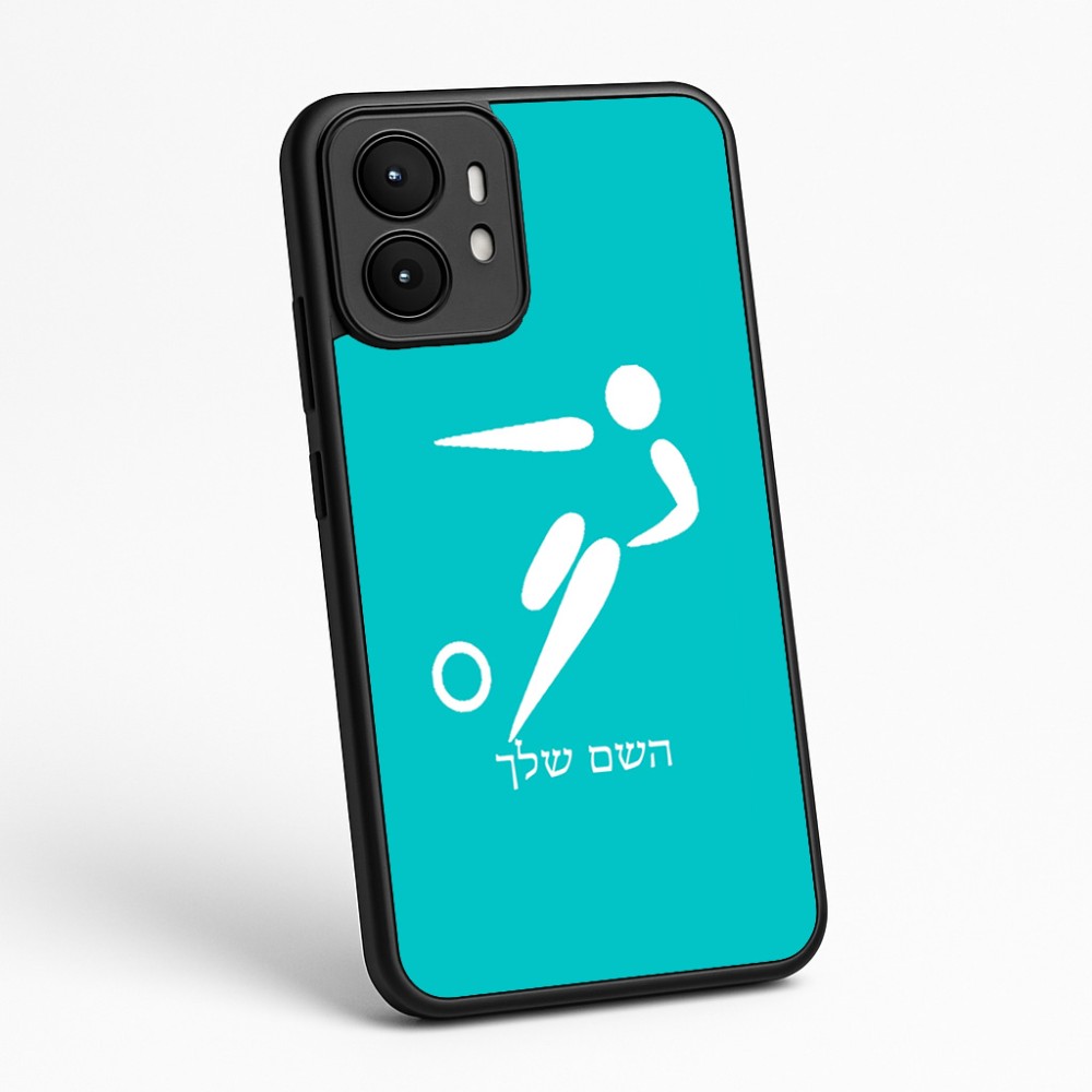 כיסוי בעיצוב אישי עם השם שלך לדגם - Motorola moto X70 Air בעיצוב כדורגל אולימפי
