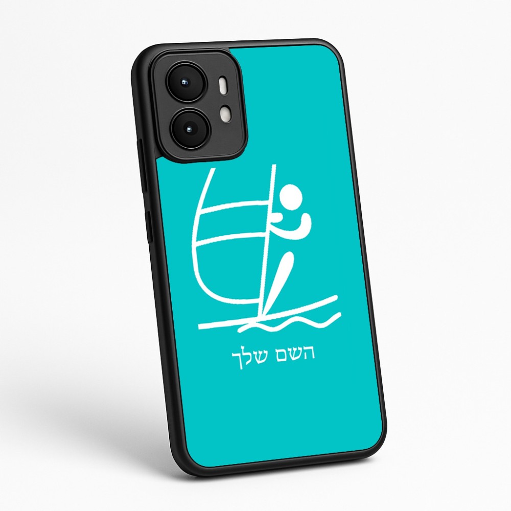 כיסוי בעיצוב אישי עם השם שלך לדגם - Motorola moto X70 Air בעיצוב שייט אולימפי