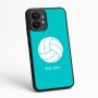 כיסוי בעיצוב אישי עם השם שלך לדגם - Motorola moto X70 Air בעיצוב כדור כדורעף