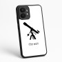כיסוי בעיצוב אישי עם השם שלך לדגם - Motorola moto X70 Air בעיצוב טלסקופ