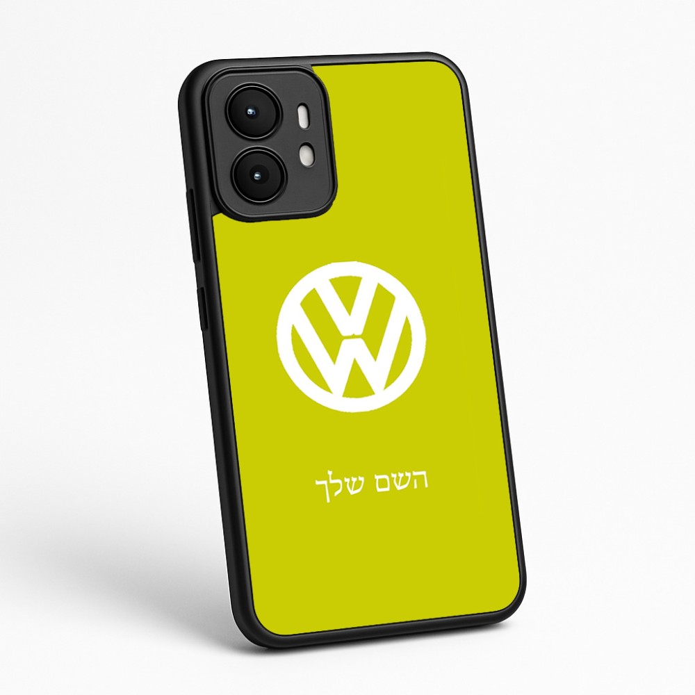 כיסוי בעיצוב אישי עם השם שלך לדגם - Motorola moto X70 Air בעיצוב פולקסווגן