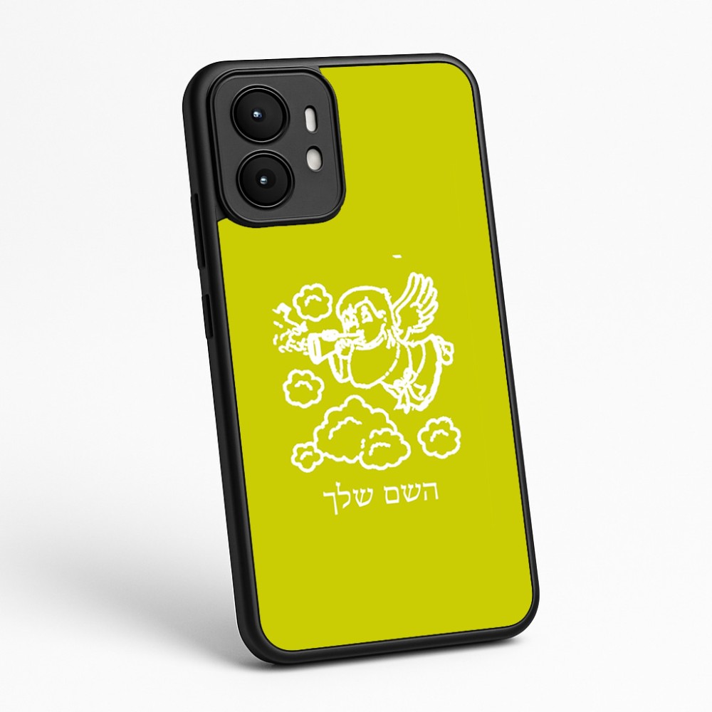 כיסוי בעיצוב אישי עם השם שלך לדגם - Motorola moto X70 Air בעיצוב מחזמר אנג'ל 2