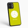 כיסוי בעיצוב אישי עם השם שלך לדגם - Motorola moto X70 Air בעיצוב כדור כדורעף