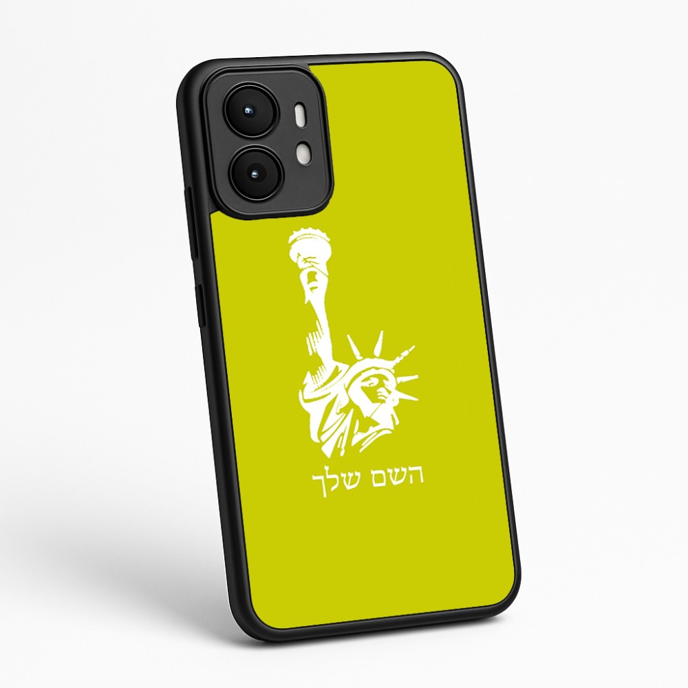כיסוי בעיצוב אישי עם השם שלך לדגם - Motorola moto X70 Air בעיצוב פסל החירות
