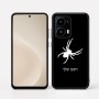 כיסוי בעיצוב אישי עם השם שלך לדגם - Motorola moto X70 Air בעיצוב עכביש