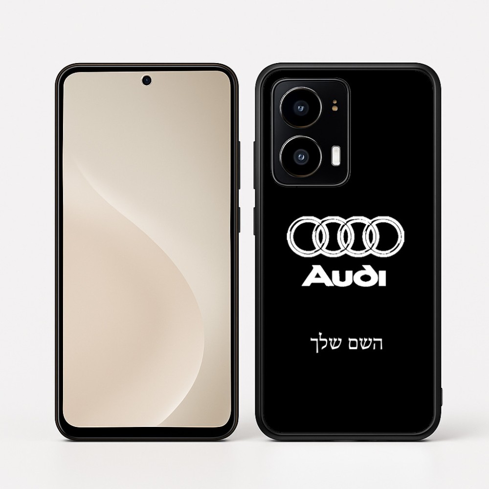 כיסוי בעיצוב אישי עם השם שלך לדגם - Motorola moto X70 Air בעיצוב אאודי