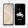 כיסוי בעיצוב אישי עם השם שלך לדגם - Motorola moto X70 Air בעיצוב הארלי-דיווידסון