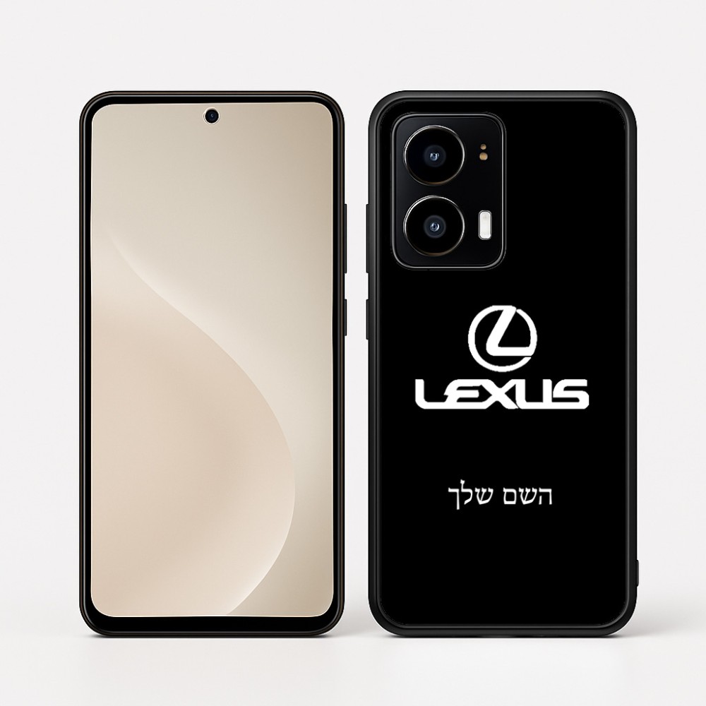 כיסוי בעיצוב אישי עם השם שלך לדגם - Motorola moto X70 Air בעיצוב לקסוס