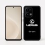 כיסוי בעיצוב אישי עם השם שלך לדגם - Motorola moto X70 Air בעיצוב לקסוס