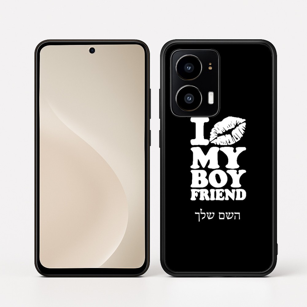 כיסוי בעיצוב אישי עם השם שלך לדגם - Motorola moto X70 Air בעיצוב נשקי את חבר שלי