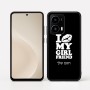 כיסוי בעיצוב אישי עם השם שלך לדגם - Motorola moto X70 Air בעיצוב לנשק את החברה שלי