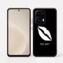 כיסוי בעיצוב אישי עם השם שלך לדגם - Motorola moto X70 Air בעיצוב שפתיים - נשיקה