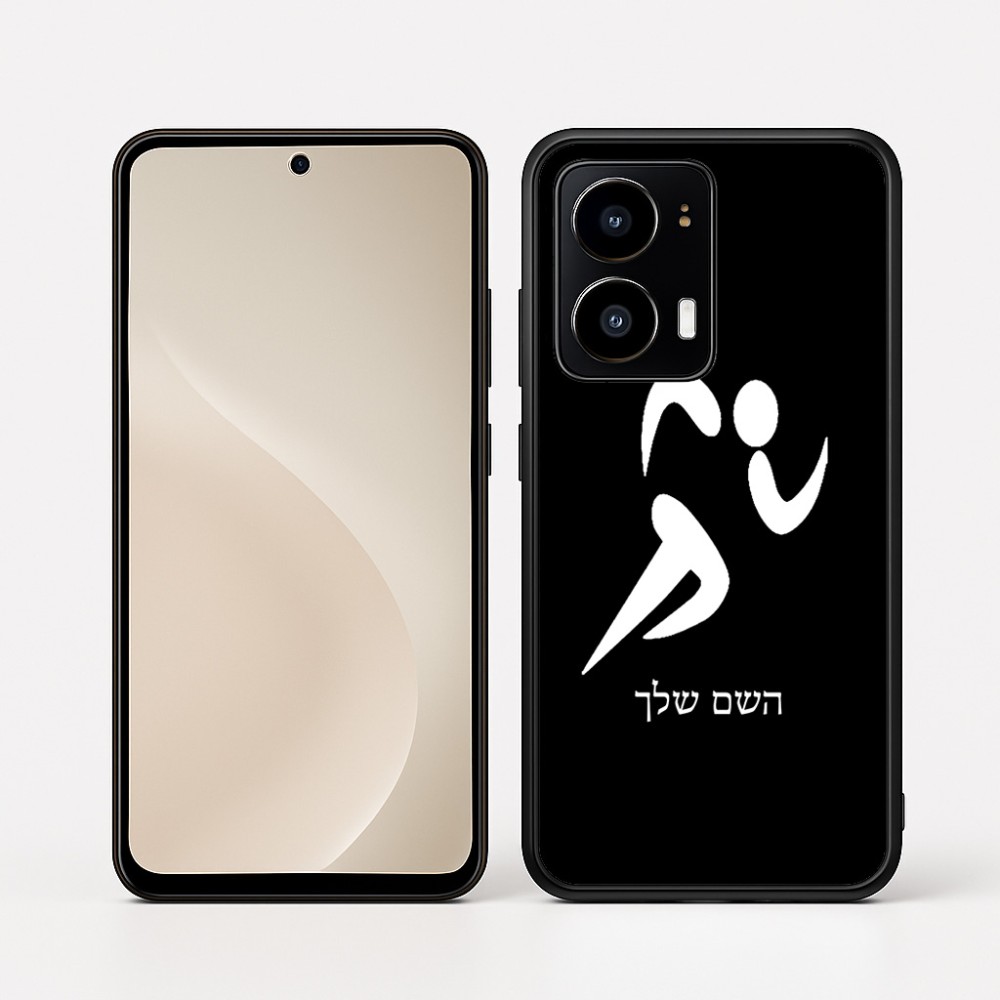 כיסוי בעיצוב אישי עם השם שלך לדגם - Motorola moto X70 Air בעיצוב רצים אולימפיים