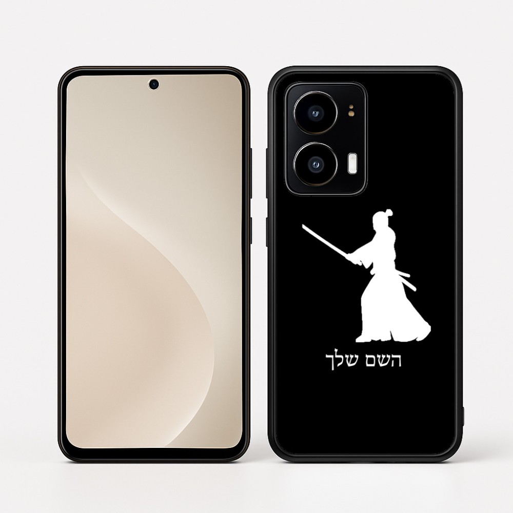 כיסוי בעיצוב אישי עם השם שלך לדגם - Motorola moto X70 Air בעיצוב סמוראי