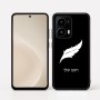 כיסוי בעיצוב אישי עם השם שלך לדגם - Motorola moto X70 Air בעיצוב נוצת נוצה