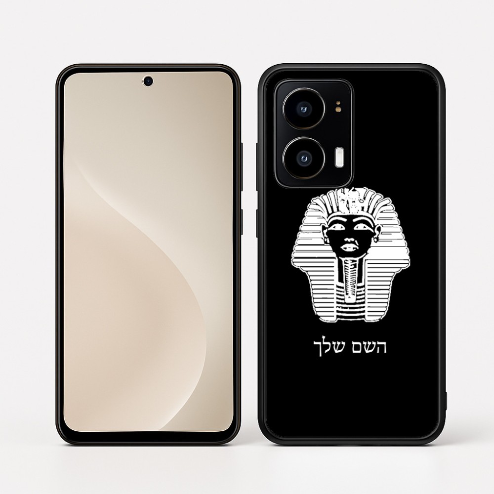 כיסוי בעיצוב אישי עם השם שלך לדגם - Motorola moto X70 Air בעיצוב פרעה - תות ענח' אמון מצרי