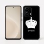 כיסוי בעיצוב אישי עם השם שלך לדגם - Motorola moto X70 Air בעיצוב כתר מלכותי