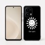 כיסוי בעיצוב אישי עם השם שלך לדגם - Motorola moto X70 Air בעיצוב שמש