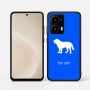 כיסוי בעיצוב אישי עם השם שלך לדגם - Motorola moto X70 Air בעיצוב כלב