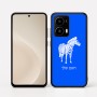 כיסוי בעיצוב אישי עם השם שלך לדגם - Motorola moto X70 Air בעיצוב זברה
