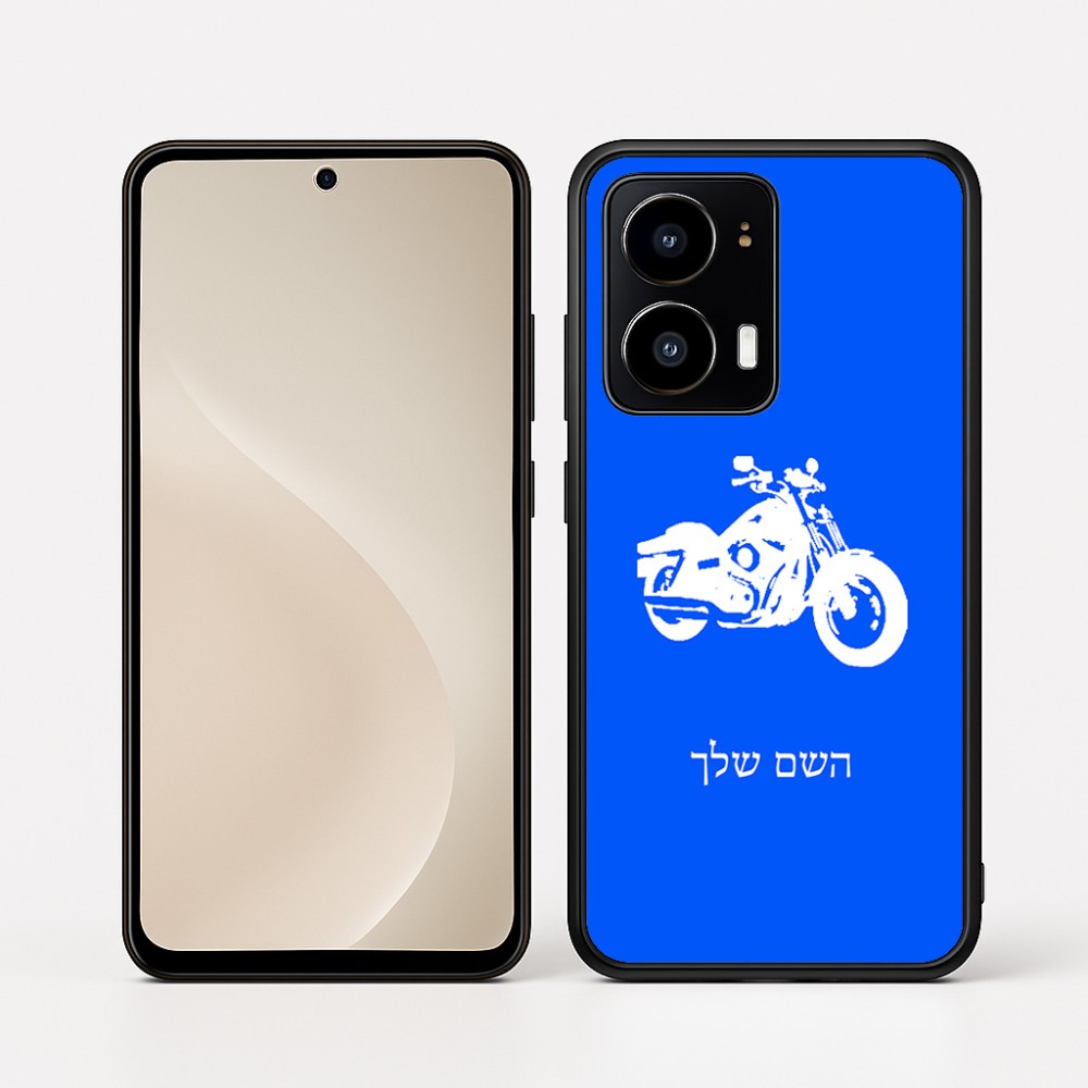 כיסוי בעיצוב אישי עם השם שלך לדגם - Motorola moto X70 Air בעיצוב הארלי-דיווידסון