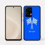 כיסוי בעיצוב אישי עם השם שלך לדגם - Motorola moto X70 Air בעיצוב דגל המירוץ