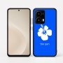 כיסוי בעיצוב אישי עם השם שלך לדגם - Motorola moto X70 Air בעיצוב פרח היביסקוס