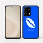 כיסוי בעיצוב אישי עם השם שלך לדגם - Motorola moto X70 Air בעיצוב שפתיים - נשיקה