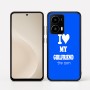 כיסוי בעיצוב אישי עם השם שלך לדגם - Motorola moto X70 Air בעיצוב אוהב את החברה שלי