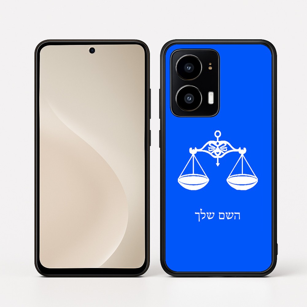 כיסוי בעיצוב אישי עם השם שלך לדגם - Motorola moto X70 Air בעיצוב מזלות - מאזניים