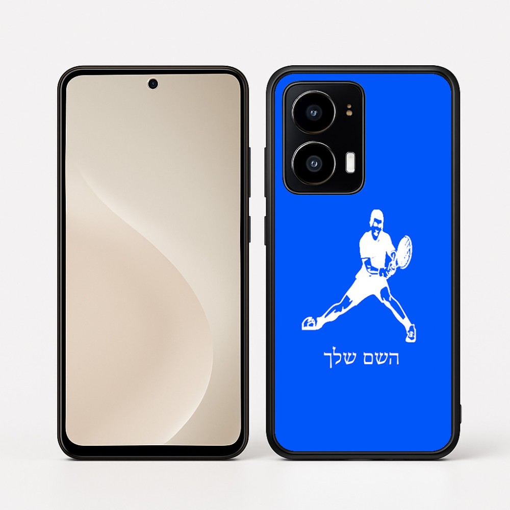כיסוי בעיצוב אישי עם השם שלך לדגם - Motorola moto X70 Air בעיצוב שחקן טניס