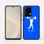 כיסוי בעיצוב אישי עם השם שלך לדגם - Motorola moto X70 Air בעיצוב הרמת משקולות