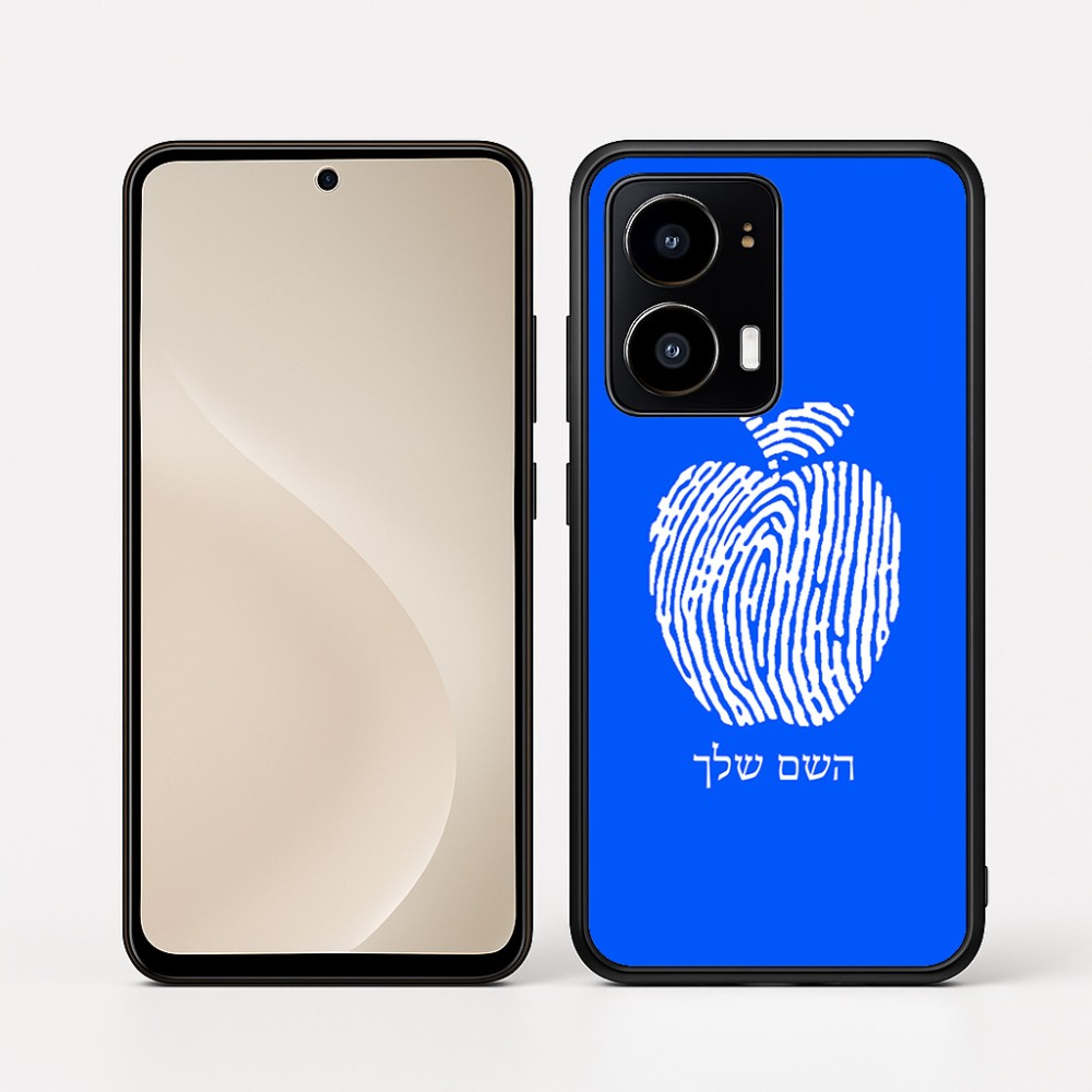 כיסוי בעיצוב אישי עם השם שלך לדגם - Motorola moto X70 Air בעיצוב הדפס תפוח