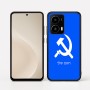 כיסוי בעיצוב אישי עם השם שלך לדגם - Motorola moto X70 Air בעיצוב פטיש ומגל