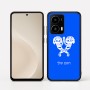 כיסוי בעיצוב אישי עם השם שלך לדגם - Motorola moto X70 Air בעיצוב פרחי קרן