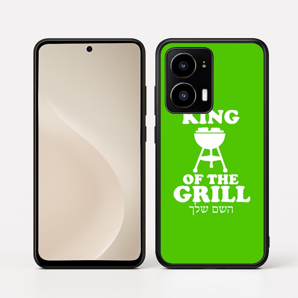 כיסוי בעיצוב אישי עם השם שלך לדגם - Motorola moto X70 Air בעיצוב מלך הגריל