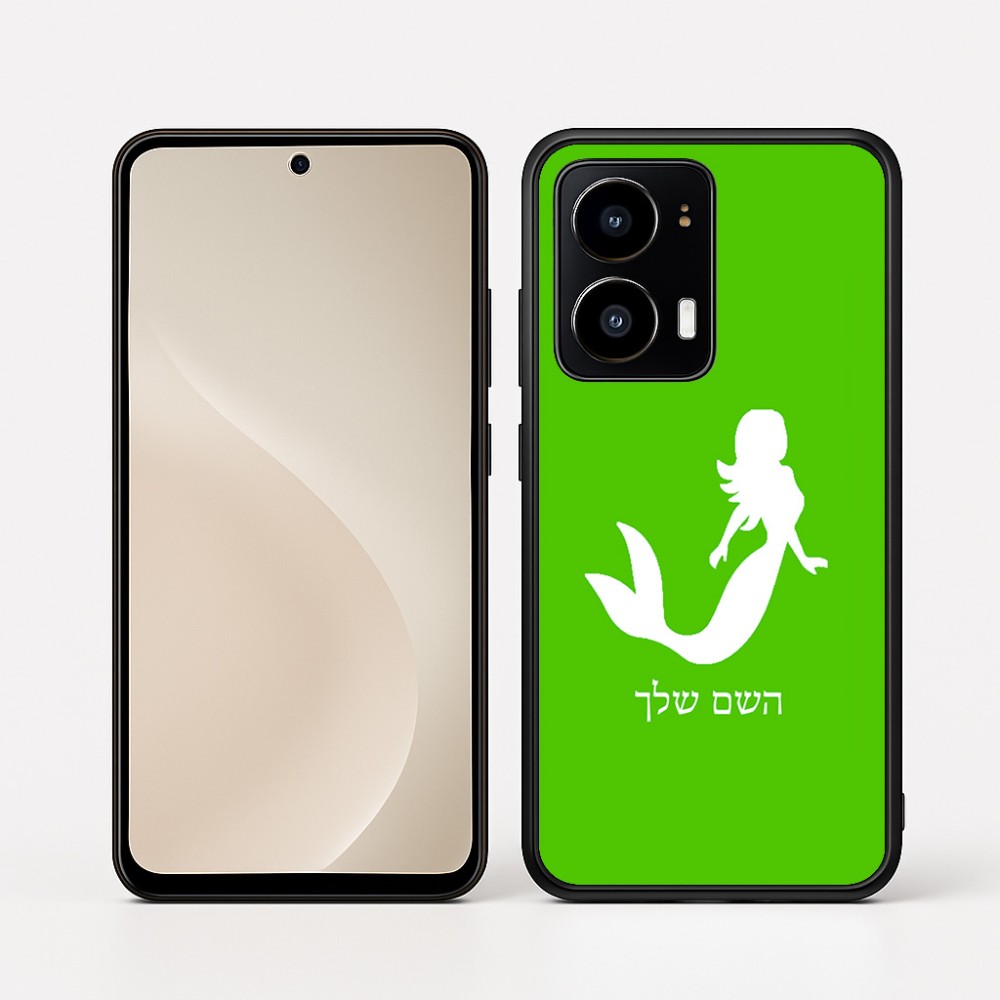 כיסוי בעיצוב אישי עם השם שלך לדגם - Motorola moto X70 Air בעיצוב בתולת ים - אישה