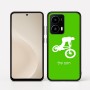 כיסוי בעיצוב אישי עם השם שלך לדגם - Motorola moto X70 Air בעיצוב רוכב אופניים