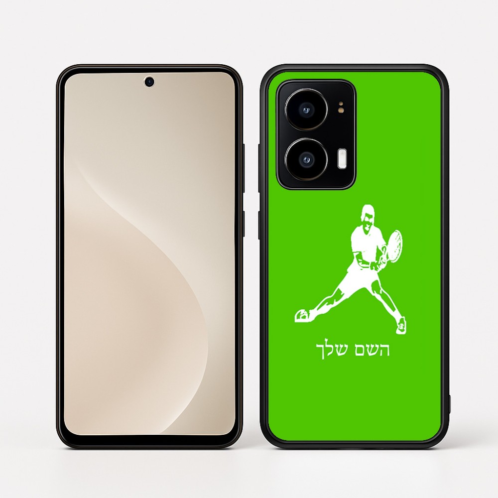 כיסוי בעיצוב אישי עם השם שלך לדגם - Motorola moto X70 Air בעיצוב שחקן טניס