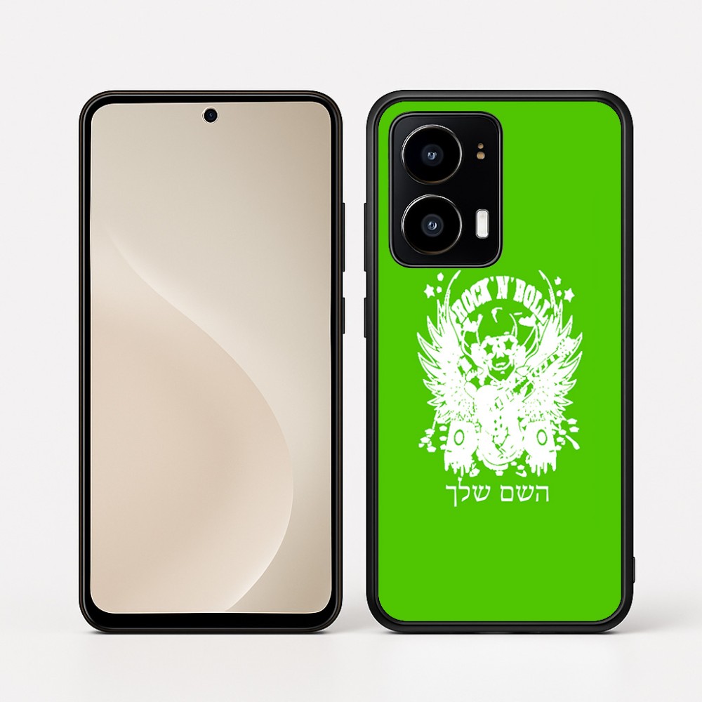 כיסוי בעיצוב אישי עם השם שלך לדגם - Motorola moto X70 Air בעיצוב רוקנרול