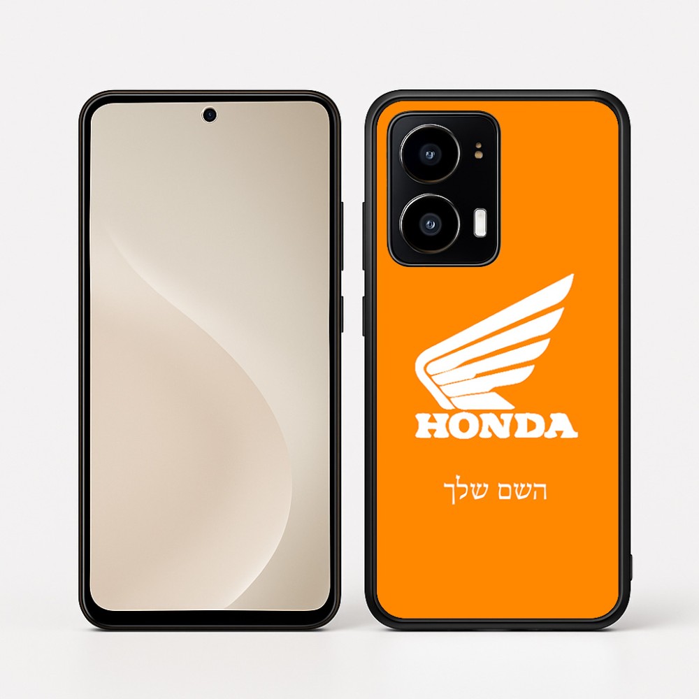 כיסוי בעיצוב אישי עם השם שלך לדגם - Motorola moto X70 Air בעיצוב הונדה