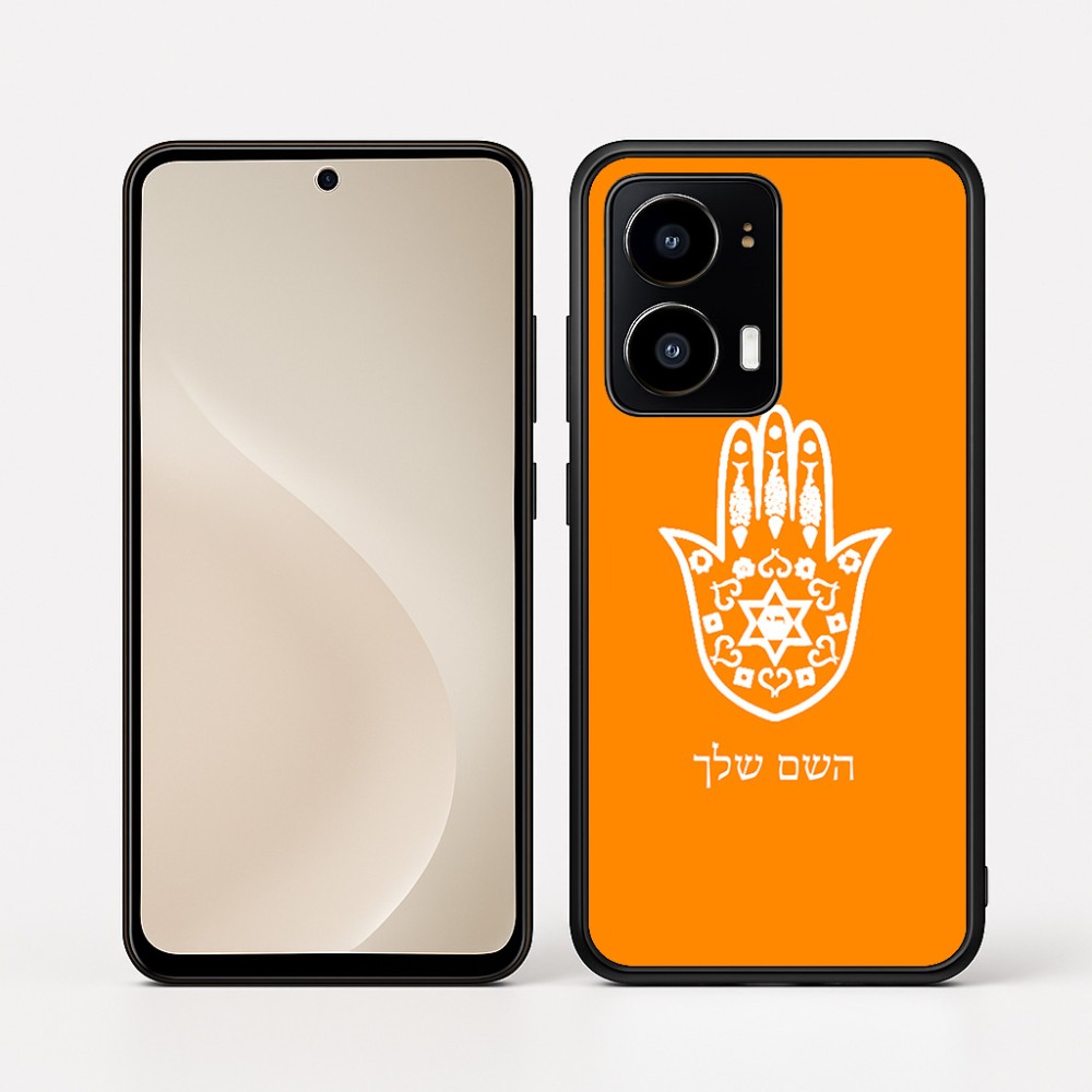 כיסוי בעיצוב אישי עם השם שלך לדגם - Motorola moto X70 Air בעיצוב חמסה - קבלה